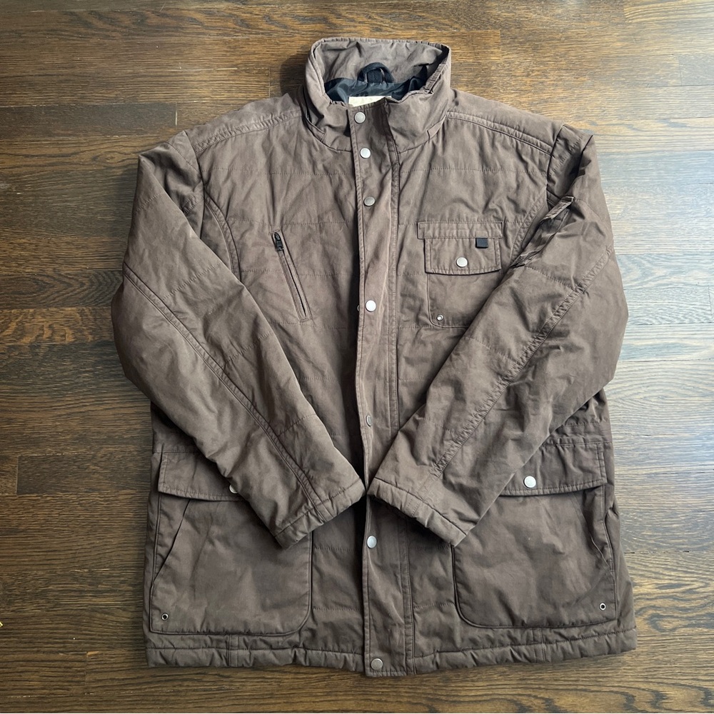 The Territory Ahead Brown Military Field Jacket